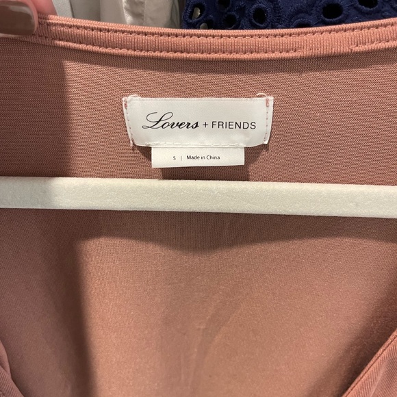 Lovers & Friends mauve bodysuit top size small - Picture 3 of 3
